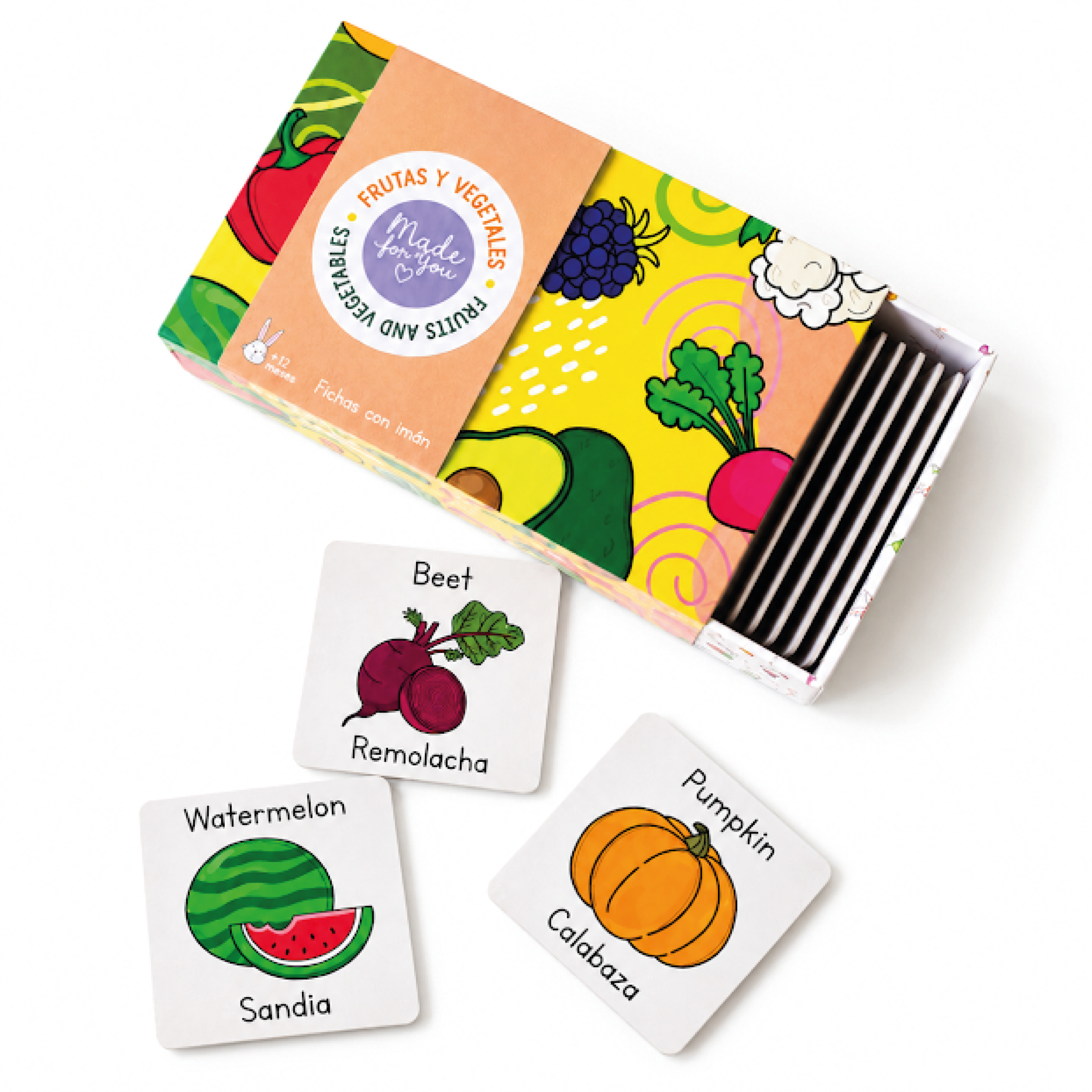 FRUTAS Y VERDURAS DESCUBRO, NOMBRO Y APRENDO