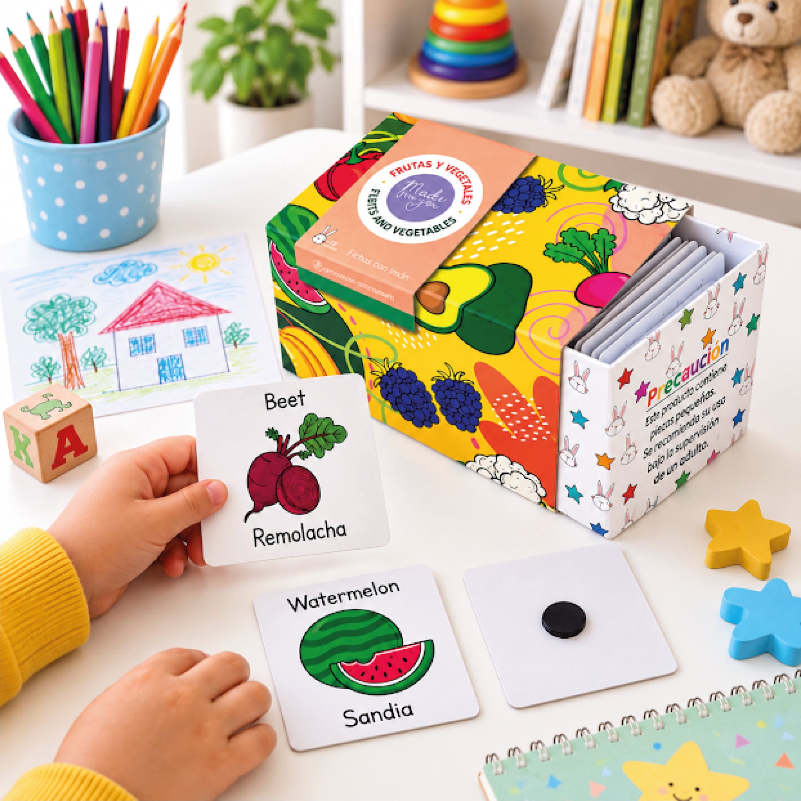FRUTAS Y VERDURAS DESCUBRO, NOMBRO Y APRENDO - Imagen 3