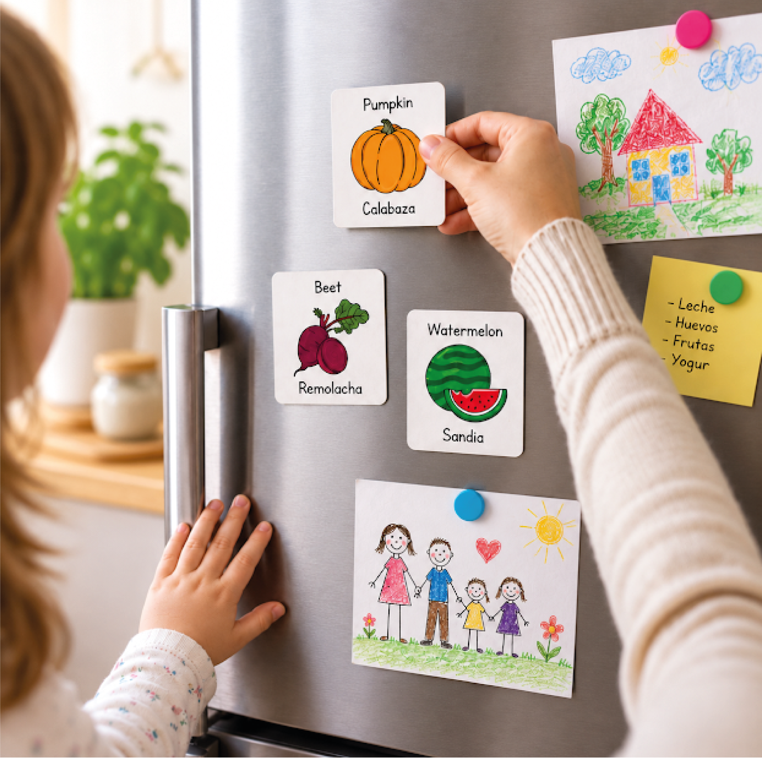 FRUTAS Y VERDURAS DESCUBRO, NOMBRO Y APRENDO - Imagen 2